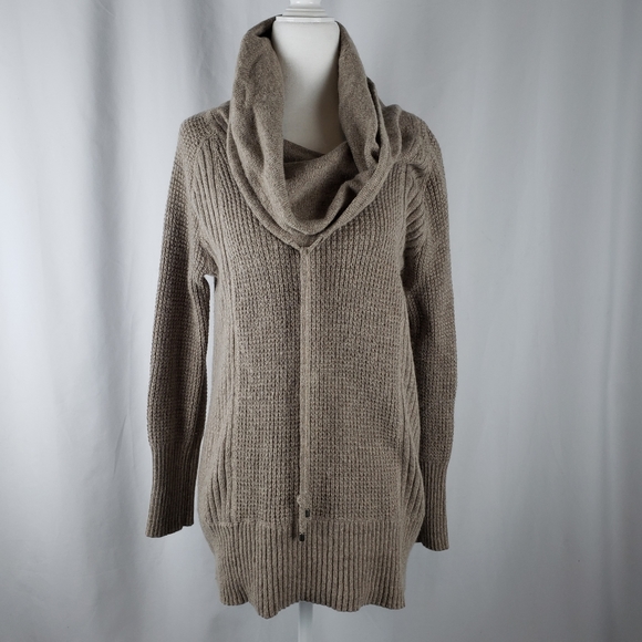 LOFT Sweaters - Loft Cowl Neck Long Sweater L